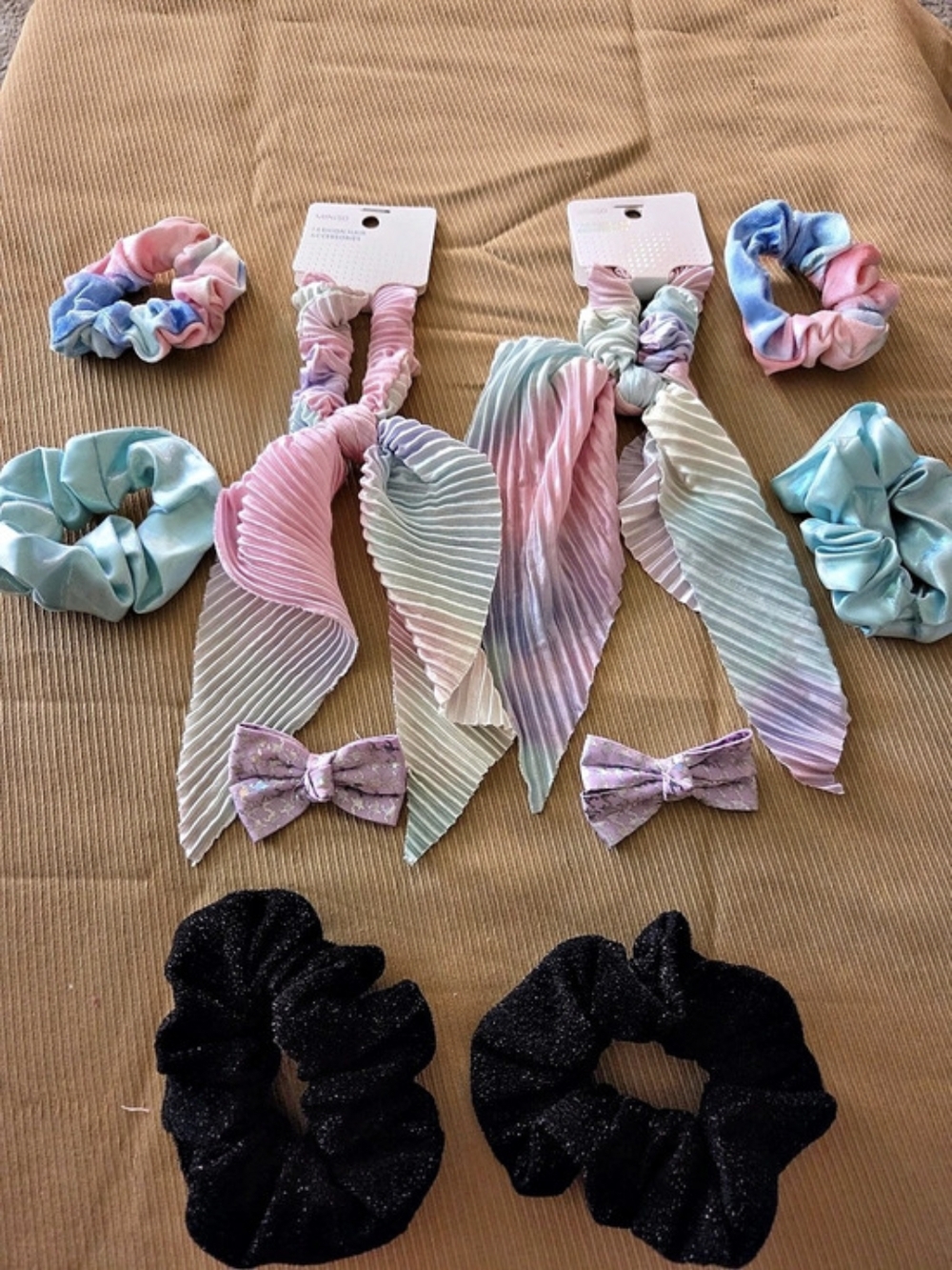 Hair Accessories Set Pink & Blue NWT